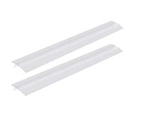 Silicone Stove Gap Covers Kitchen Stove Gap Filler 21 Inch Heat Resistant Oven Gap Filler Seal Strips for Stovetop Ovens Counter(Translucent 21in-2pc)