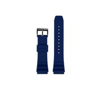 Silicone Strap 22mm Fir For CASIO Diving Watch MDV-106 MDV-107 MTP-VD01D Efr-303l Watchband Green Men's Wrist Band(Blue black,20mm)