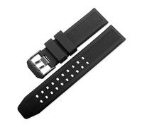 Silicone Strap Fit For Luminox Strap 8830 8831 8832 Series Scale Compass Strap Rubber Strap 20mm 23mm Men's Watch Band Accessories(Black X black,20mm)