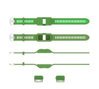 Silicone Strap for Hume Band Waterproof Sport Band Fashion Smart Wristband Watch Strap All Inclusive,Simple Solid Color,Anti Fall and Anti Scratch，Green
