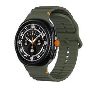 Silicone Strap for Samsung Galaxy Watch 8/8 Classic Wave Structure Design, Eine Grösse, Silicone, No Gemstone