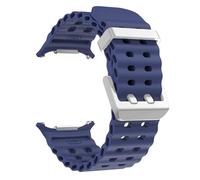 Silicone Strap For watch ultra 47mm Bracelet No Gaps Sport two-tone Band for Galaxy 7 ultra watchband straps