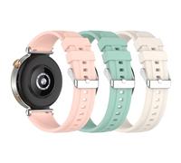 Silicone Strap for Withings ScanWatch 2 38mm/ScanWatch 38mm/ScanWatch Light/Move 38mm Watch Band, 18mm Bracelet Wristband for Withings Steel HR 36mm/Withings Steel，3 Pack A