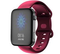 Silicone Strap for Xiaomi Watch S4 41 mm, 18 mm Sports Wristbands Watch Strap, Replacement Strap for Withings ScanWatch 2 38 mm/Light/Steel HR 36 mm, for Oneplus Watch 3 43 mm, Eine Grösse, Silicone