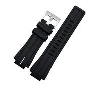 Silicone Strap T2N720 T2N721 TW2T76300 Men Sport Waterproof Rubber Wrist Bracelet Band Watch Accessories 16mm Fit for Timex Watch Strap (Color : Black red S, Size : 16mm) Full of stars