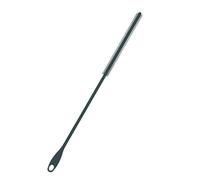 Silicone Straw Brush, 8mm Gray 9.45in Extra Long Straw Cleaner with Hanging Hole Reusable Cleaning Straw Washing Tool Bendable Crevice Brush Slim Pipe Brush for Glass Metal Bottle Straw