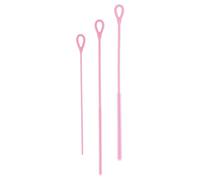 Silicone Straw Cleaner Brush, 3 Pcs Straw Cleaner Brush Silicone Bottle Brush Straw Brush Cleaner Straw Cleaning Brush Reusable Straw Brush for Straws, 3mm/6mm/9mm