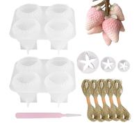 Silicone Strawberry Soap Mold Kit Soap Making for DIY Handmade Without Soaps