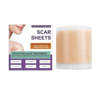 Silicone Strips - Reusable Silicone Scar Patches | Comfortable Invisible Bandages Pads | Gel Scar Tape Roll for Stretch Marks Keloids Tummy Tuck Aftercare C-Section Recovery