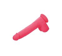 Silicone Studs 7" Gyrating and Thrusting Dildo - Pink