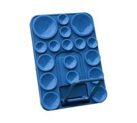 Silicone Suction Cup Case - Double-Sided Sticky Stand | Adjustable Adhesive Suction | Adhesive Grip Car Phone Holder | Portable Mobile Phone Holder for Desktop, Car Centre Console, Office