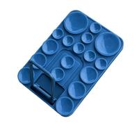 Silicone Suction Cup Phone Holder Portable Holder with Strong Adhesion | Double-sided adjustable, adhesive mobile phone stand, silicone suction cup holder for centre console, desk and