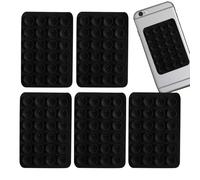 Silicone Suction Phone Case - Adhesive Mount with 24 Suction Cup | Phone Case,Suction 5Pieces Phone Case Phone Mount | Non-Slip Phone Holder Adhesive Phone Accessories for Selfies & Videos