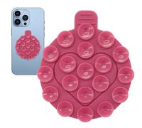 Silicone Suction Phone Case Holder | Soft and Removable Phone Handle, Multi-Function Cell Phone Holder for Office, Car, Kitchen, Hands Free and Selfies