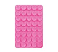 Silicone Suction Phone Case Mount - 80 Grain Smartphone Sticky Stand | Stiick-On Phone Grip Suction | Pad | Cup Cell Back Grips for Picture Video and Live Streaming