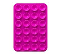 Silicone Suction Phone Case Mount - Grain Smartphone Sticky Stand | Stiick-on Phone Grip Suction | Pad | Cup Cell Back Grips for Picture Video and Live Streaming