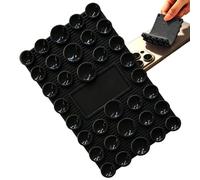 Silicone Suction Phone Grip,Flexible Suction Cup Silicone Non Slip Stand - Desk Phone Holder | for Window Car Tablet Watch Kitchen Bathroom Mirror Office Home Travel Driving Video Game