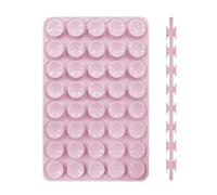 Silicone Suction Phone Holder - Silicones Sticky Phones Grip, 80 Grain Smartphone Accessories Stickies Stand - Suctionn Cup Cell Back Grips For Picture, Video, Live Streaming