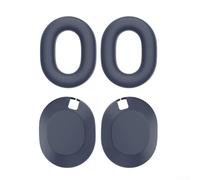 Silicone Sweat Case for Sony WH-1000XM6 Earpads Black Blue Silicone Cover for Sony WH-1000XM6 Headphones Grey Sweatproof Skin for Sony WH-1000XM6 Ear Cups Lightweight Silicone Guard for (Dark blue)