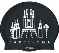 Silicone Swim Cap BARCELONA | Bathing cap | Pool cap | Art and swimming | Made in Italy
