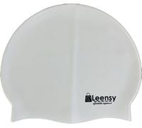 Silicone Swim Cap, Unisex Adult Swimming Cap, Lightweight Swimming Caps for Men and Women, Comfortable and Durable Swim Hats Designed in the UK (White)