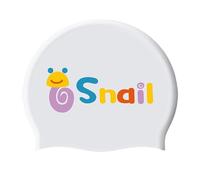 Silicone Swim Hat, Waterproof Cartoon Kids Swimming Cap, Soft Non-Slip Flexible Unisex Pool Accessories for Girls, Boys, Exercise, and Swim Competitions, White, Blue, Yellow, Pink