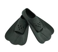 Silicone Swim Trainning Fins for Kids Adults Women Men Anti-slip Short Snorkel Fins Free Stroke Diving Fins Pool Sea Swimming Flippers With Holes, L