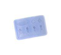 Silicone Swimming Accessory Molds Simple Crafting Tool Jewelry Texture Suitable for Gift Making Mold Creative Casting Flexible for Unique Character