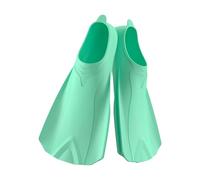 Silicone Swimming Fin Travel Size Flippers Scubas Water Shoe Short Snorkeling Fin for Lap Swimming Pool Enduring Travel Size Flippers
