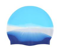 Silicone Swimming Hat Gradient Color Caps Diving Swim Bathing For Women And Man Gradient Color Silicone For Adult