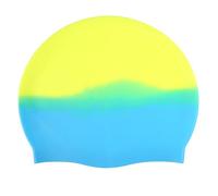 Silicone Swimming Hat Gradient Color Caps Diving Swim Bathing For Women And Man Gradient Color Silicone For Adult