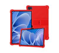 Silicone Tablet Case for DOOGEE T30 Pro/DOOGEE T30S/DOOGEE T30 Ultra/DOOGEE T30SE 11 inch Tablet with Full Coverage, Shockproof, Anti-scratch, Adjustable Stand, and Soft Silicone Cover,Red