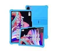 Silicone Tablet Case for DOOGEE U10 2025 10.1 inch Kids Friendly,Shockproof, Anti-scratch, Adjustable Stand, and Soft Silicone Cover,Lightblue
