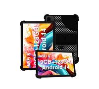 Silicone Tablet Case for DOOGEE U10 / U10Pro / U9 10inch Tablet with Full Coverage, Shockproof, Anti-scratch, Adjustable Stand, Soft Silicone, and Multi-hole Design for Fast Heat Dissipation, Black