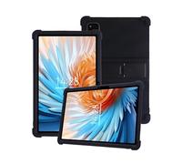 Silicone Tablet Case for iPlay 60 Plus 11.45inch with Full Coverage, Shockproof, Anti-scratch, Adjustable Stand, and Camera Protection,Black