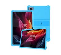 Silicone Tablet Case for Lenovo K11 Plus 11.45inch TB352FU with Full Coverage, Shockproof, Anti-scratch, Adjustable Stand, and Camera Protection,Lightblue