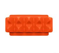 Silicone Taco Holder Stand Set 2 Sizes Oven Safe(Large orange)