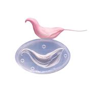 Silicone Tail Molds for Air Dry Clay with Detailed Hair Patterns Great for Jewelry and Craft Lovers Creative Clay Accessory