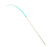 Silicone Tail Teaser Toy - Silicone Cat Toy Teaser Silicone - Portable Stick Teasing Exercise Cat Toy for Cats Pets Small