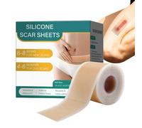 Silicone Tape for Scars - Adhesive Recovery Sheets - Scar Removal Tape - for Face Body Burns Cuts Wound Daily Wear Outdoor Activities Travel Gym Workouts
