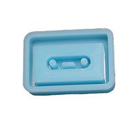 Silicone Tape Player Mold for Resin Shakers, High-Detail Precision & Easy Release, Keychain & Jewelry Making DIY Crafts, Epoxy Casting Art Supplies for Crafters,