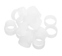 Silicone Taper Candle Stabilizer Ring 20PCS for Candle Cups and Candelabras | Reusable Rubber Grip, 2.2x2.2x1cm Size, Broad Fit for Service, Outdoor Use, Fast Table Setup