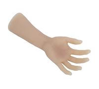 Silicone Tattoos Practice Arms, Soft Simulation Realistic Fake Skin Fake Arm Tattoos Skin Practice for Training and Teaching (Left Hand)