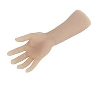 Silicone Tattoos Practice Arms, Soft Simulation Realistic Fake Skin Fake Arm Tattoos Skin Practice for Training and Teaching (Right Hand)