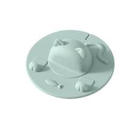 Silicone Tea Cup Cover, Versatile Tea Bag Holder, 10.5x10.5x4cm, Silicone Cup Lid, Reusable Drink Lids, Built-in Lanyard Slot, For Home Office Travel Use