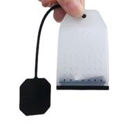 Silicone Tea Infuser - Loose Leaf Making , Heat Resistant Flexible Filtering Device, Durable Rechargeable Maceration Accessory | A For E