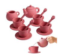 Silicone Tea Set, Party Game Set, Interactive Role Play Toy, Educational Preschool Category, Engaging Family Fun, Suitable for Youth Dates, Anni