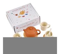 Silicone Teapot, Ergonomic Design, 16.3x19.5x8cm, Silicone Tea Set, Pretend Play Tea Set, Portable And Easy To Store, For Preschoolers, Boys, And Girls