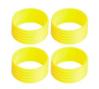 Silicone Tennis Racquet Grip Rings Racket Bands Non Slip Racket Rubber Bands For Badminton Squash Baseball Bat Handle Grip For Tennis Racquet