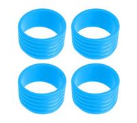 Silicone Tennis Racquet Grip Rings Racket Bands Non Slip Racket Rubber Bands For Badminton Squash Baseball Bat Handle Grip For Tennis Racquet